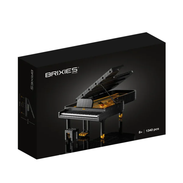 BRIXIES Plus Piano / Klavierflügel Klemmbaustein Set