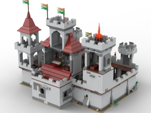 Kiddicraft KC1501 Ritterburg Klemmbaustein Set – Bild 3