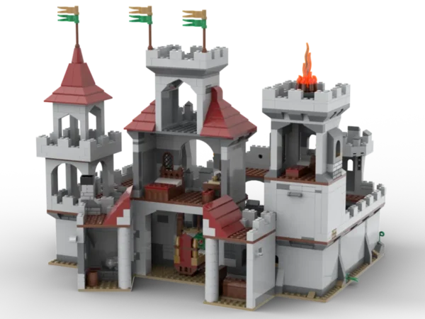 Kiddicraft KC1501 Ritterburg Klemmbaustein Set – Bild 4