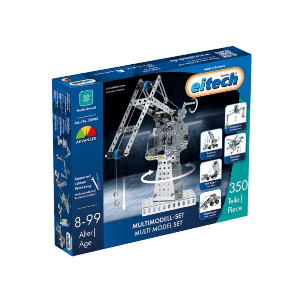 Multimodell-Set - Metallbaukasten eitech 000905