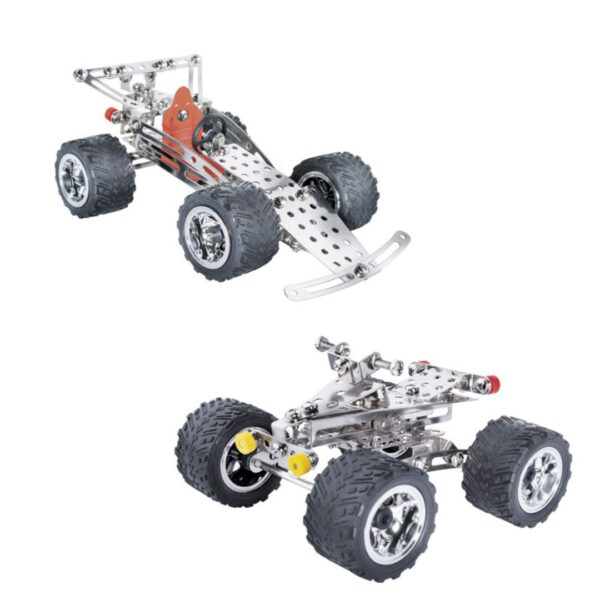 Rennwagen/Quad - Metallbaukasten eitech 00092 – Bild 4