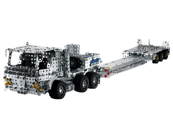LKW mit Tieflader - Metallbaukasten eitech 00331 – Bild 5