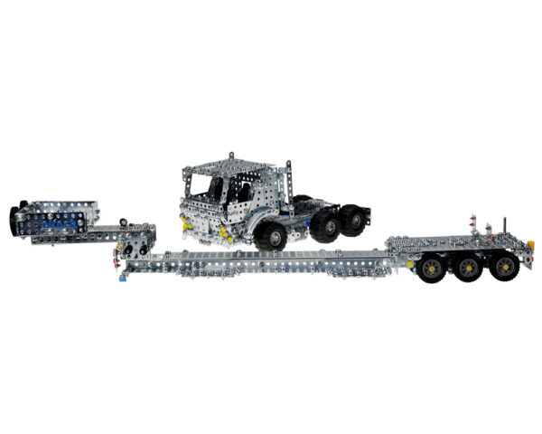 LKW mit Tieflader - Metallbaukasten eitech 00331 – Bild 4