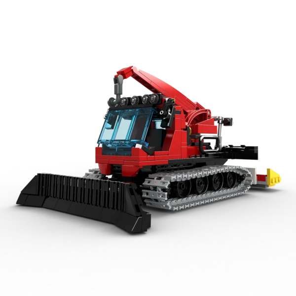 BRIXIES Plus Schneeraupe / Snow groomer - Klemmbaustein Set – Bild 4