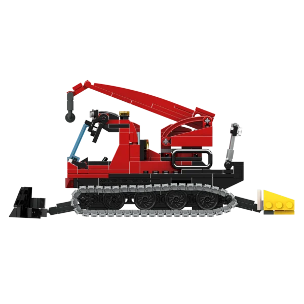BRIXIES Plus Schneeraupe / Snow groomer - Klemmbaustein Set – Bild 2