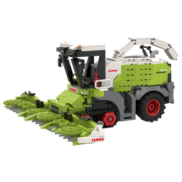 BRIXIES Plus CLAAS JAGUAR 990 TERRA TRAC - Klemmbaustein Set