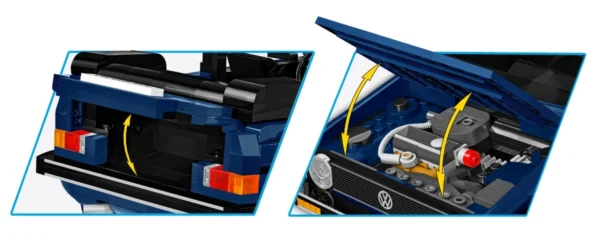 Cobi 24360 Volkswagen Golf I (1979) – Bild 3