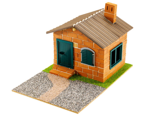Haus mit Grill - Steinbaukasten teifoc 5210 – Bild 2