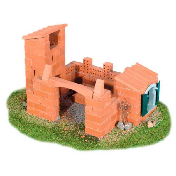 Burg/Haus - Steinbaukasten teifoc 8010 – Bild 2