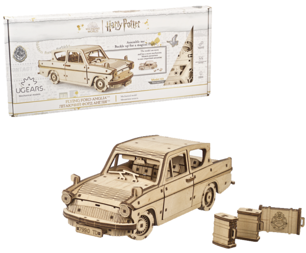 Holzpuzzle Ugears Fliegender Ford Anglia™  - Harry Potter