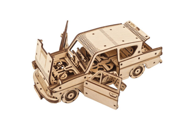 Holzpuzzle Ugears Fliegender Ford Anglia™  - Harry Potter – Bild 2