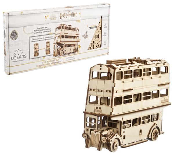 Holzpuzzle Ugears Knight Bus™ - Harry Potter