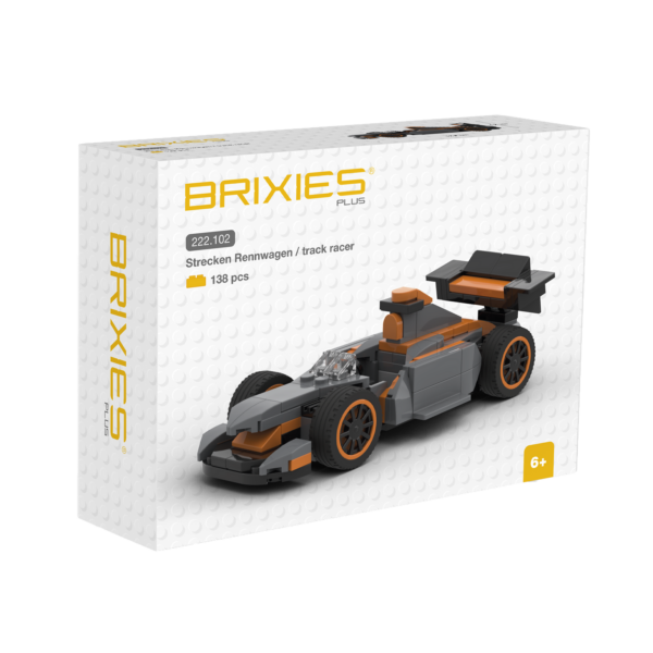 BRIXIES Plus Mini Strecken Rennwagen / Mini Track Racer Klemmbausteine Set – Bild 3