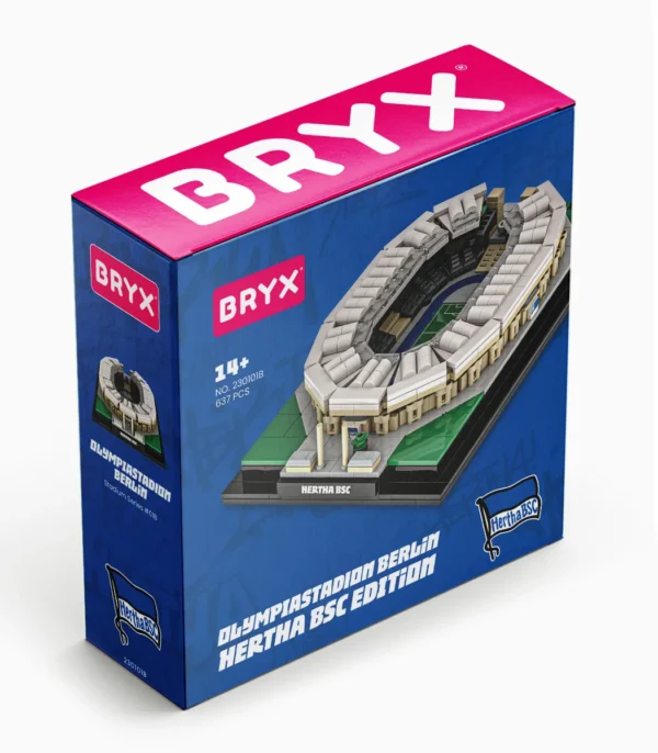 Olympiastadion Berlin – Hertha BSC Edition - BRYX Klemmbaustein Set – Bild 5