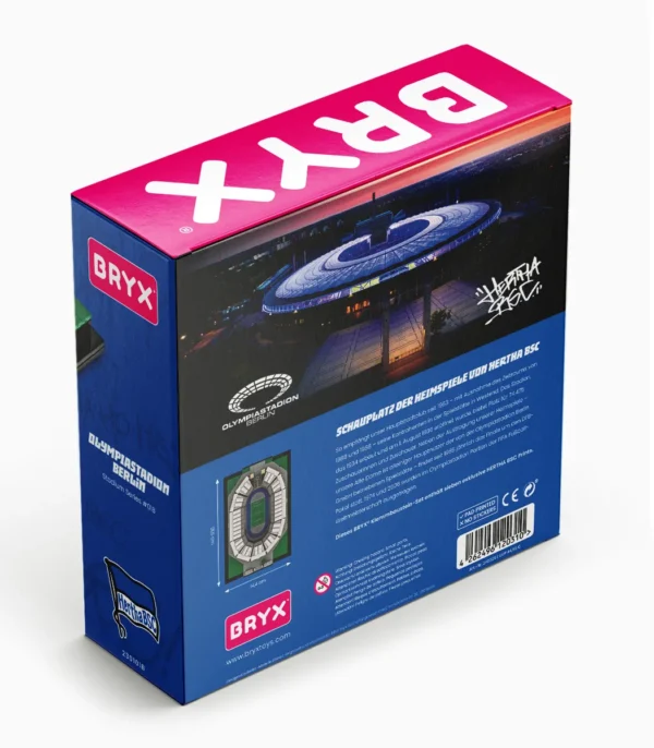 Olympiastadion Berlin – Hertha BSC Edition - BRYX Klemmbaustein Set – Bild 6