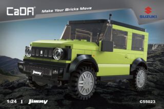 Suzuki Jimny CaDA C55023 Klemmbaustein Set