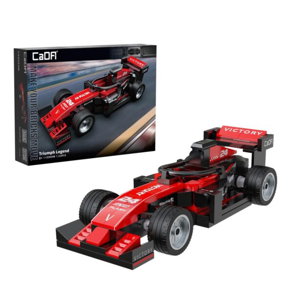 Triumph Legend CaDA 1:24 Sports Cars C55054W Klemmbaustein Set – Bild 2