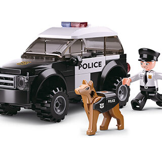 Sluban Polizei Hundebrigade M38-B0639 - Klemmbaustein Set