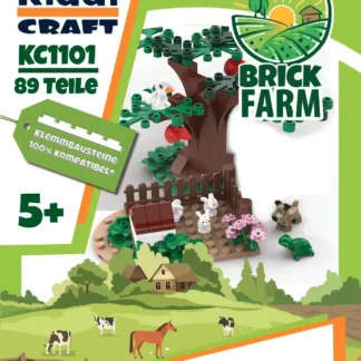 Kiddicraft KC1101 Hasenstall Klemmbaustein Set