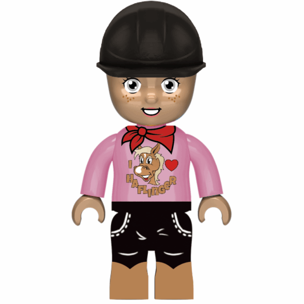 Kiddicraft KC1107 Ponyhof-Erweiterung - Außenboxen Klemmbaustein Set – Bild 6