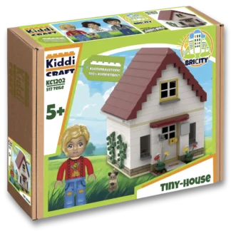 Kiddicraft KC1202 Tiny House Klemmbaustein Set