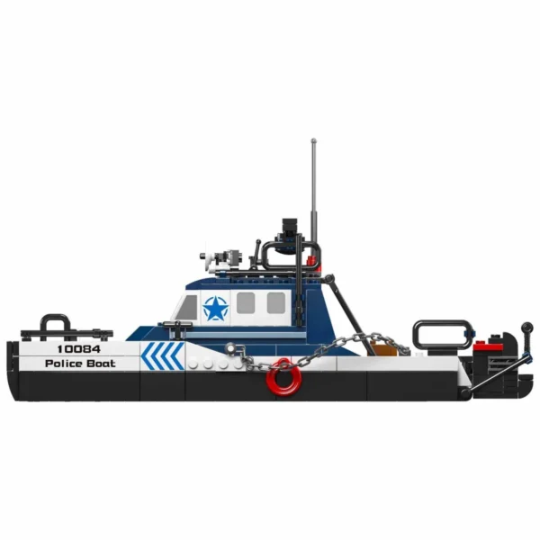 Mould King 10084 Polizeiboot Klemmbaustein Set – Bild 3