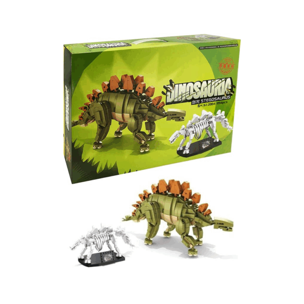 Stegosaurus Panlos 612004 inkl. Fossil - Klemmbaustein Set – Bild 2