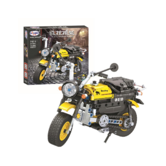 Winner 1282 Monkey Z‑50 Pocket Bike – 402‑Teile Klemmbaustein Set | Kompatibel, detailreiches Motorrad‑Modell für Kinder & Erwachsene
