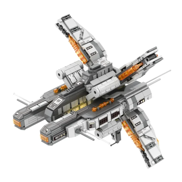 Reobrix 782 Raumschiff - Lagrange Stinging Jellyfish Class Frigate Klemmbaustein Set
