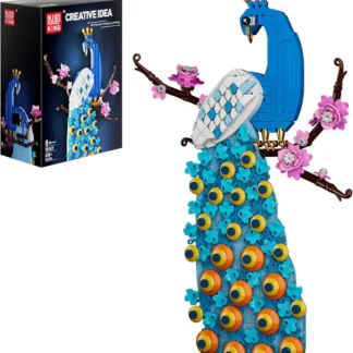 Mould King 10149 Pfauen-Wandkunst Klemmbaustein Set