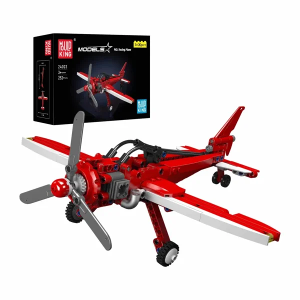Mould King 24023 Racing Plane Klemmbaustein Set