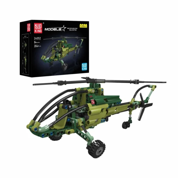 Mould King 24052 Erkundungshubschrauber Klemmbaustein Set
