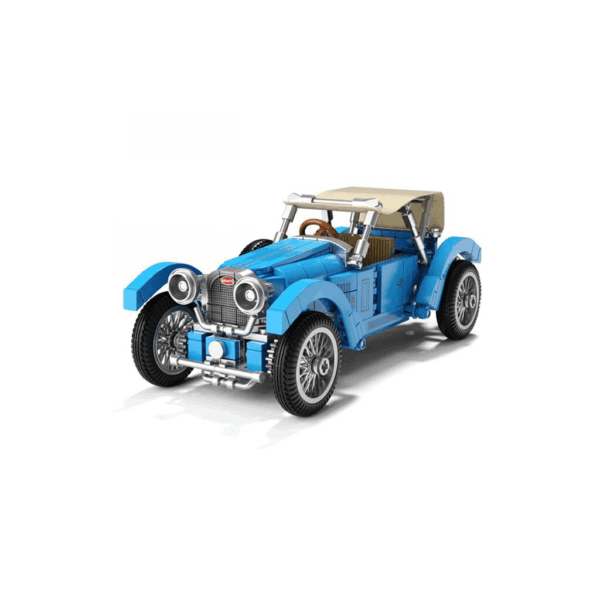 Sembo 705600 Bugatti T38A Oldtimer Klemmbaustein Set – Bild 2