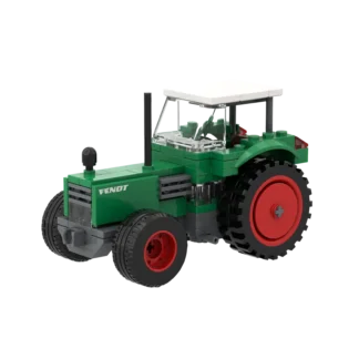 BRIXIES Plus 222.700 Traktor Fendt 105 Classic Club Collection - Klemmbaustein Set