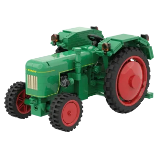 BRIXIES Plus 222.703 Traktor Fendt Dieselross F28 Classic Club Collection - Klemmbaustein Set