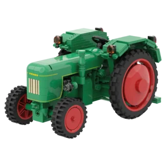 BRIXIES Plus 222.703 Traktor Fendt Dieselross F28 Classic Club Collection - Klemmbaustein Set