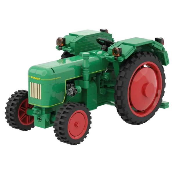 BRIXIES Plus 222.703 Traktor Fendt Dieselross F28 Classic Club Collection - Klemmbaustein Set