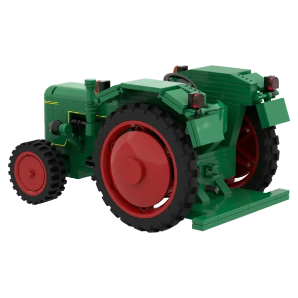 BRIXIES Plus 222.703 Traktor Fendt Dieselross F28 Classic Club Collection - Klemmbaustein Set – Bild 2
