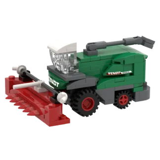 BRIXIES Plus 222.708 Mähdräscher Fendt Katana 65 Mini - Klemmbaustein Set