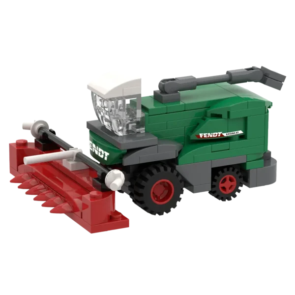 BRIXIES Plus 222.708 Mähdräscher Fendt Katana 65 Mini - Klemmbaustein Set