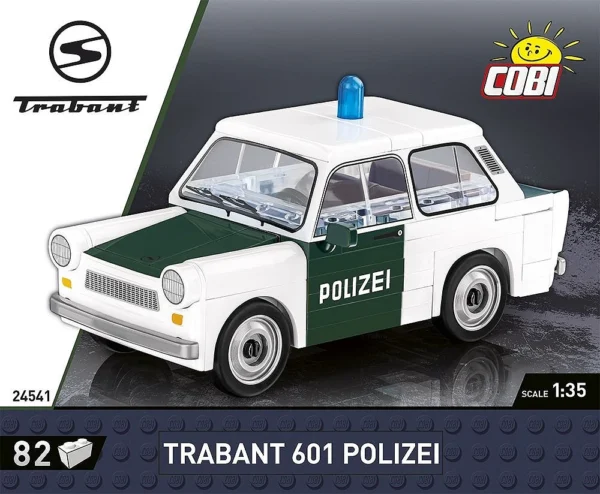 Cobi 24541 Trabant 601 Polizei - Klemmbaustein Set