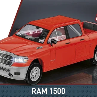 Cobi 24607 RAM 1500 – Kraftvoller US‑Pick‑up als Klemmbaustein Set