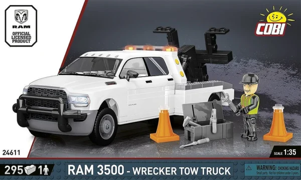 Cobi 24611 RAM 3500 - Wrecker Tow Truck - Klemmbaustein Set – Bild 7