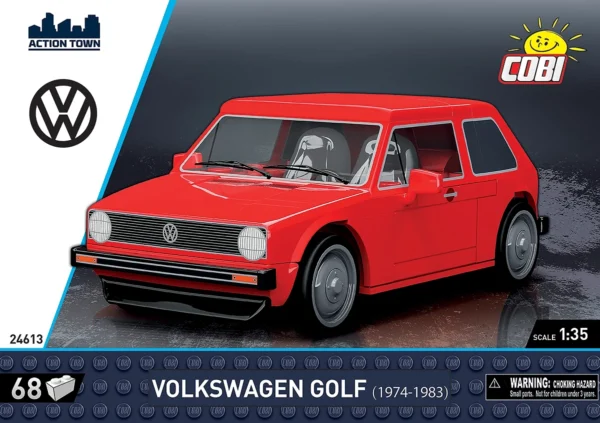 Cobi 24613 Volkswagen Golf (1974-1983) - Klemmbaustein Set – Bild 5