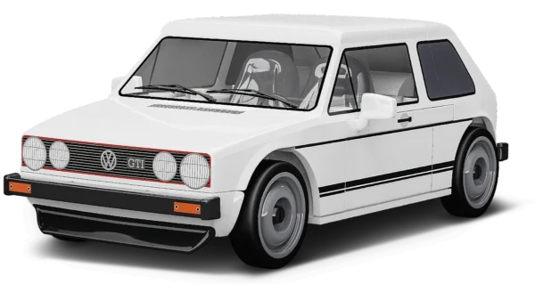 Cobi 24614 Volkswagen Golf GTI (1976-1983) - Klemmbaustein Set
