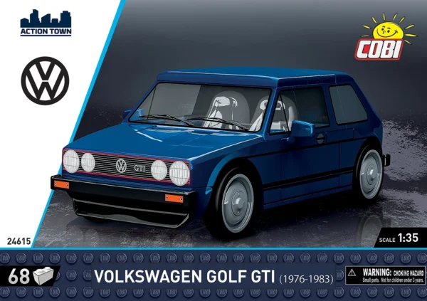 Cobi 24615 Volkswagen Golf GTI (1976-1983) - Klemmbaustein Set – Bild 5