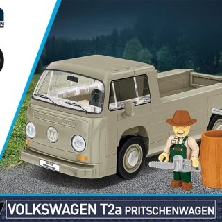 Cobi 24618 Volkswagen T2a Pritschenwagen - Klemmbaustein Set