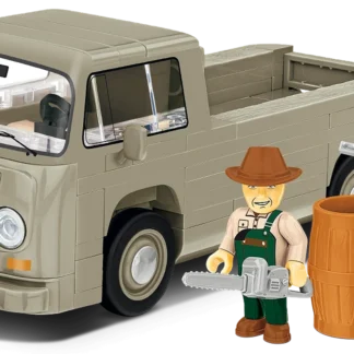 Cobi 24618 Volkswagen T2a Pritschenwagen – Kultiger VW‑Transporter als Klemmbaustein Modell