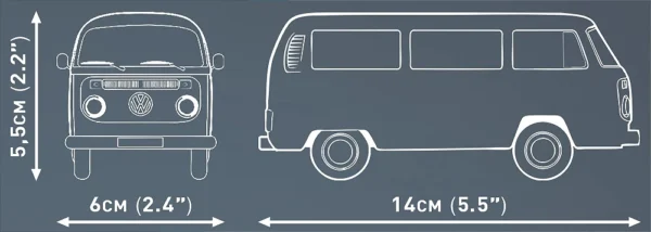Cobi 24621 Volkswagen T2b Bus - Klemmbaustein Set – Bild 4
