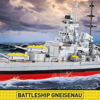 COBI 4835 Battleship Gneisenau - Klemmbaustein Set